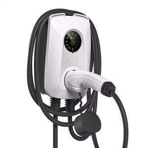 7kW 2型电动汽车壁挂式充电器 CE/UKCA 认证 可调节 6-32A 家用壁挂式 5m 电缆 IP65 - Product Image 5