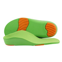 Semelles orthopédiques S-King pour enfants, échantillon gratuit, confortables, avec gel, soutien de la voûte plantaire, en PU, pour chaussures