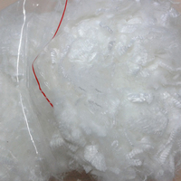 Fibre de polyester en microfibre 0,8d 0,9d pour le rembourrage de vestes, fibre de polyester en microfibre