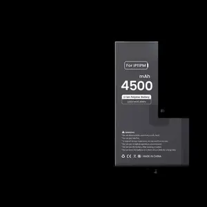 Oem ponsel pengganti baterai Lithium 4500 MA kapasitas tinggi kustom 11pro Max baterai ponsel asli