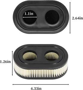 Nouveau filtre à air 798452 593260 et couvercle de filtre à air 594106 595658 pour tondeuse à gazon BS 103M02 550ex 675exi 725exi Series Troy TB110 - Product Image 4