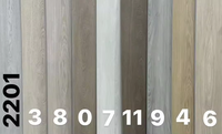 Plancher en vinyle LVT LVP à effet imperméable, épaisseur 4MM 5MM 6MM, antidérapant, système de clic, revêtement de sol SPC