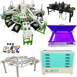 Nouveauté 2026 Kits complets Ruida DIY Machine d'impression sérigraphique automatique pour t-shirts <span class=keywords><strong>6</strong></span> couleurs 14 stations avec tout l'équipement - Product Image 2