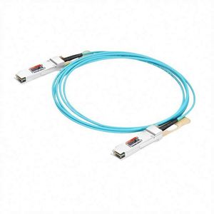 QSFP-100G-AOC-10M/30M โมดูลรับส่งสัญญาณแสง สายเคเบิลใยแก้วนำแสง ตัวระบุประเภทไฟเบอร์ 10G/25G/40G/100G/200G - Product Image 1
