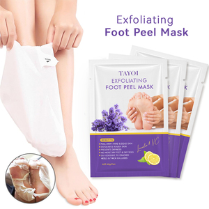 Maschera per Piedi Personalizzata con Etichetta Privata, Idratante, Sbiancante, Esfoliante, Membrana per Piedi alla Burro di Karité e Lavanda - Product Image 2