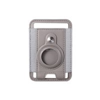 Nouveau produit Support de portefeuille Magsafe avec porte-cartes Airtag Étui de téléphone en cuir pour iPhone 16 Pro Max avec conception de barre