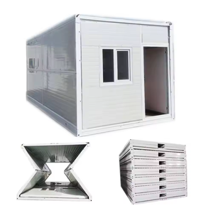 Casas Contenedor Plegables de Bajo Costo de 20 pies, Oficina Prefabricada, Casa Contenedor Plegable, Mini Casa - Product Image 1