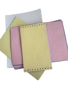 Papel Autocopiativo de Pulpa Virgen de Color Rosa/Amarillo/Verde, 48-62 g/m², CF/CFB/CB, Papel Sin Carbón/Papel NCR - Product Image 1