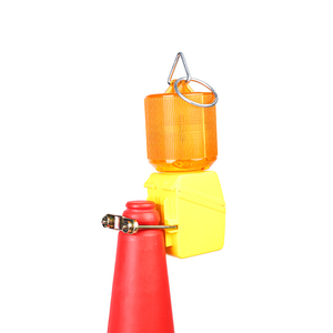 Cảnh báo giao thông an toàn blinkers đèn chướng ngại vật nhấp nháy <span class=keywords><strong>LED</strong></span> Road <span class=keywords><strong>Cone</strong></span> ánh sáng - Product Image 1