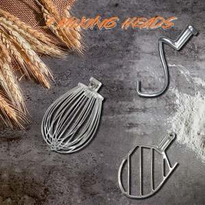 Mélangeur de pâte sur socle multifonctionnel 800W <span class=keywords><strong>Robot</strong></span> à pâtisserie avec <span class=keywords><strong>pain</strong></span> dans une machine à <span class=keywords><strong>pétrir</strong></span> Bol mélangeur en acier inoxydable de 4.5 litres - Product Image 3