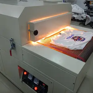 印刷製品用600mm幅乾燥機付きコンベア乾燥機