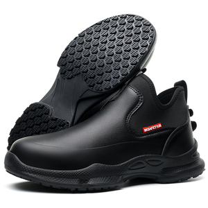 <span class=keywords><strong>Scarpe</strong></span> da uomo alla moda in pelle impermeabile <span class=keywords><strong>e</strong></span> antiscivolo da Chef con resistenza all'usura resistenza all'olio per abbigliamento Casual autunnale - Product Image 2