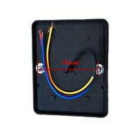Vente en gros d'usine : Feu arrière carré à LED 12V pour camion, feu stop et clignotant pour remorque