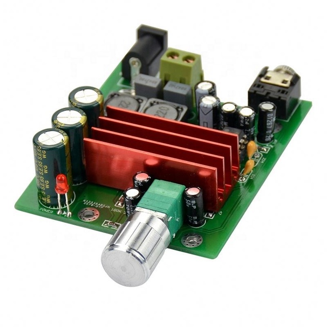 SeekEC TPA3116D2 Subwoofer Digital Power Amplifier Board TPA3116 Amplifiers 100W Audio Module NE5532 OP AMP 8-25V