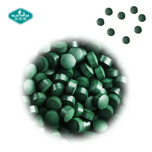 Nutrifirst Immune Booster Superfood Suplemento Proteína de alto nivel Spirulina Tablet Pill a granel con B12 y clorofila