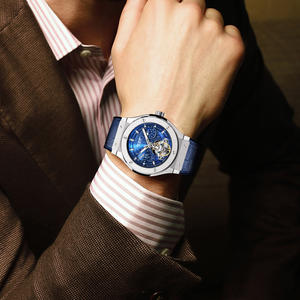 PINDU Design Luxury Business Automatic <b>Watch</b> Men Waterproof <b>Mechanical</b> Dress Wristwatch Stainless Steel Montre Homme Gift OEM - Product Image 3