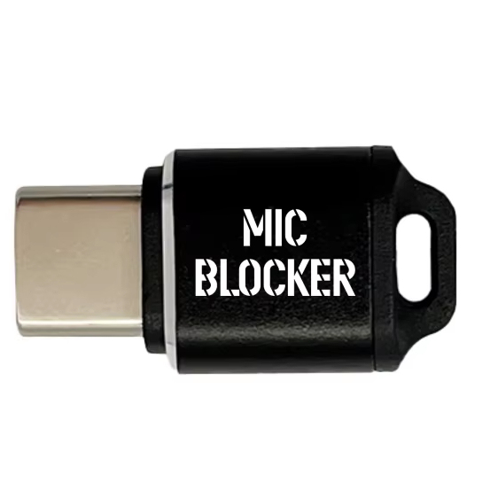 USB-C Anti Microphone Blocker Keep Conversations Private USB-C Mic Blocker
