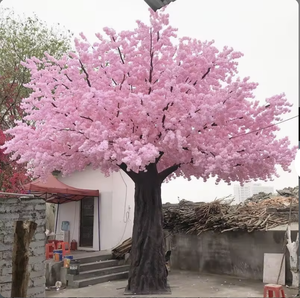 Grand arbre d'érable jaune artificiel fait main, faux arbre d'érable japonais rouge, arbre d'érable chinois - Product Image 4