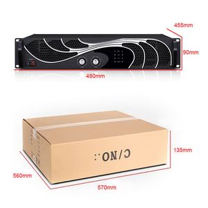 <span class=keywords><strong>Amplificador</strong></span> de Potencia Profesional TC212 de 2 Canales y 2U, 1200W Clase H, Estéreo, Bridge, XLR, Speakon, Sistema de Audio PA para Tour, DJ, Escenario - Product Image 5
