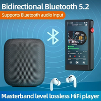 Lecteur MP3 HiFi avec clé USB OTG, lecteur de musique numérique haute résolution DSD sans perte, prend en charge jusqu'à 1 To