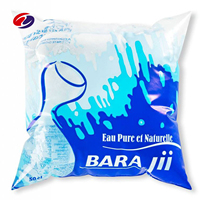 Rouleau de Film Plastique PEBD Imprimé pour Sachets d'Eau Potable 500 ml