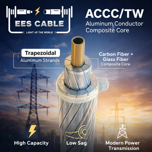 <span class=keywords><strong>Cable</strong></span> de Aluminio ACCC con Núcleo Compuesto <span class=keywords><strong>para</strong></span> Líneas Aéreas (416/52 mm²) - Product Image 2