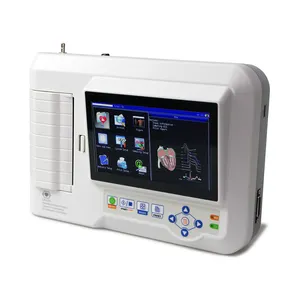 NEW Best Price Digital 6 Channel ECG Machine Portable ECG