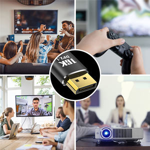 NOUVEAU Câble DP UHD 2.1 54 Gbps 16K Câble DP 16K 60Hz 8K 240Hz Transfert audio-vidéo Câble DP pour téléviseur HD Projecteur Moniteur Jeu visuel 3D - Product Image 5