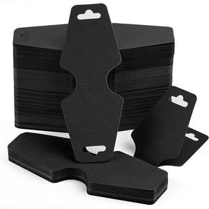 Tarjetas de Agradecimiento de Diseño Personalizado con Bajo MOQ, Tarjetas de Lujo con Impresión en Lámina Dorada para Joyería, Pendientes, Collares y Pulseras - Product Image 6