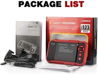 Escáner Automotriz LAUNCH X431 CRP123 OBD2 EOBD, Herramienta de Diagnóstico para Automóviles con ABS, Airbag, SRS, Transmisión y Motor, Lector de Códigos OBDII CRP 123
