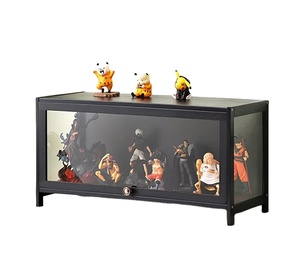 Meuble de <span class=keywords><strong>rangement</strong></span> multifonctionnel en bambou pour figurines et jouets, armoire à quatre niveaux pour salon et usage domestique - Product Image 3