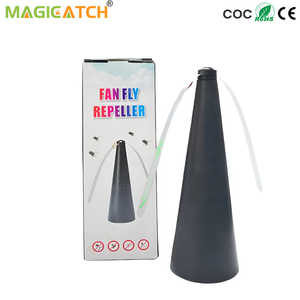 Ventilador Portátil Ecológico Magicatch con Logotipo Personalizado, 2 Pilas AA, Larga Duración, Cobertura de 20-50m para Acampar y Pescar al Aire Libre - Product Image 1