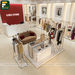 ราวแขวนเสื้อผ้าสีดำด้านสำหรับร้านค้าปลีก - Product Image 2