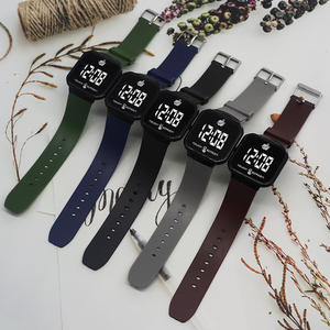 Пластиковый ремешок для электронных часов с квадратным сенсорным экраном - Product Image 3