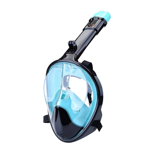 وجه كامل مريح للبالغين مع Snorkel من الأعلى الجاف بمنظر واسع من خلال عدسة uvil أنشطة خارجية - Product Image 3