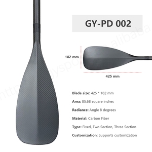 เรือพายเรือแคนูเรือคายัคกีฬาทางน้ำทำจากคาร์บอนไฟเบอร์ปรับแต่งโลโก้ได้ - Product Image 3