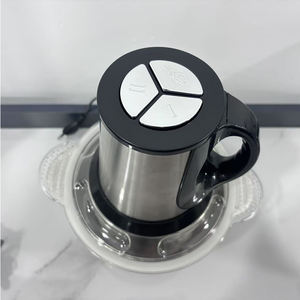 Pemroses daging dapur multifungsi, 3L multi-fungsional 400W pemotong daging listrik kuat <span class=keywords><strong>3</strong></span> kecepatan penggiling daging dengan pisau Titanium - Product Image 6