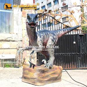 Mon Dino AD040 Velociraptor <span class=keywords><strong>Raptor</strong></span> animatronique sur le thème du parc jurassique à vendre - Product Image 1