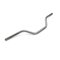 Poignée de guidon universelle en aluminium de 22 mm (7/8 pouces) à courbure moyenne pour moto tout-terrain, VTT, quad, motocross – Rénovation/Mise à niveau