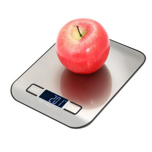 Balance de cuisine électronique LCD en acier inoxydable de 5 kg pour la pesée des aliments, des aliments diététiques et des colis postaux – Vente en gros - Product Image 2