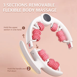 Nuevo rodillo masajeador desmontable anillo masajeador de piernas abrazadera delgada relajación muscular rodillo masajeador Yoga Fitness entrenamiento ayuda - Product Image 5