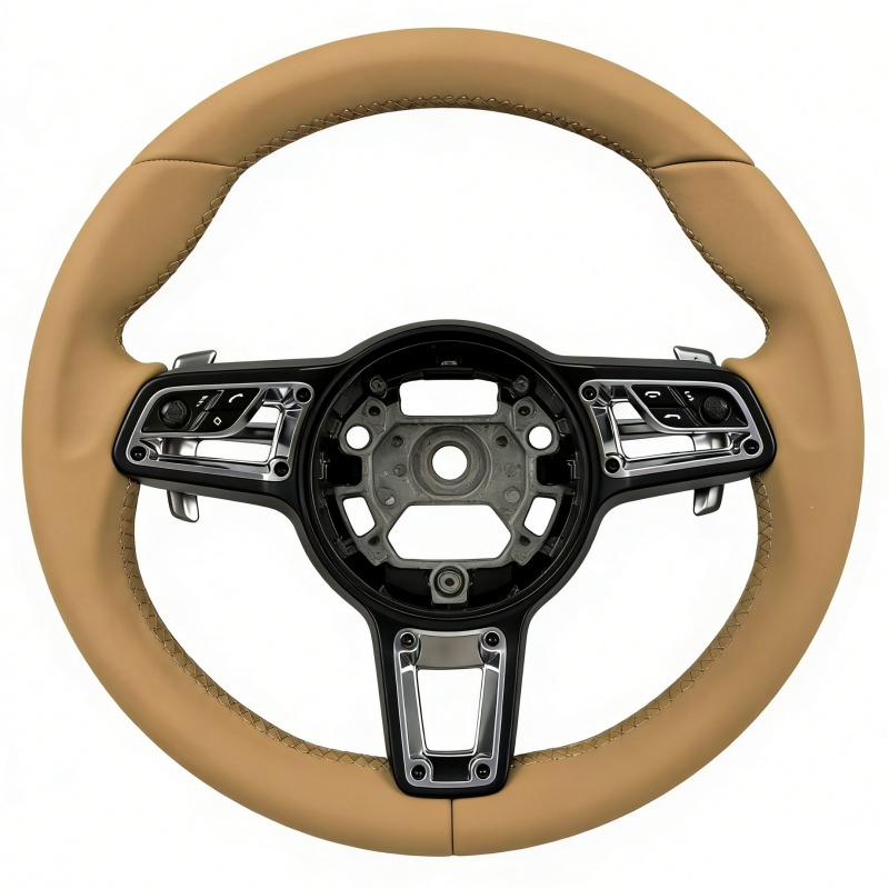 Leather Steering Wheel with Rivet (Porsche Fitment), photo 4