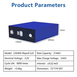 แบตเตอรี่ลิเธียมไอรอนฟอสเฟต Lishen 40Ah 3.2V 6C 240 แอมป์  กำลังปล่อยกระแสไฟ 3.2 โวลต์  ขนาด 15Ah 20Ah 35Ah - Product Image 3