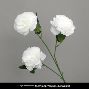 Flores Artificiales en Tonos Blancos al por Mayor - para Bodas, Eventos y Decoración de Interiores |   Para Floristas y Diseñadores de Eventos - Product Image 3