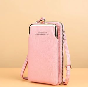 Bolsos Deportivos al por Mayor, Bolsos Cruzados Pequeños para Mujer, Mini Bolsos de Hombro de Cuero Mate, Bolsos de Mano Tipo Clutch, Bolsos para Teléfono, Bolsos de Mano para Damas - Product Image 6