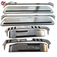 Bande lumineuse LED pour seuil de porte RHD Thaïlandaise pour Hyundai H-1 Starex H1 Huiyi, installation facile, durable, anti-rayures, garniture de seuil de porte intérieure de voiture