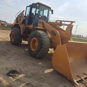 Cargadora de tractor Cat usada de 18.338 toneladas a bajo precio 950H 966 966H Cargadora de ruedas con bomba y cojinete hidráulico de motor Cat C7 ACERT - Product Image 2