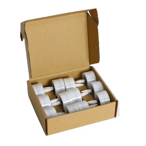 发光二极管无焰蜡烛12支发光二极管蜡烛灯3d真火焰无烟茶蜡烛黄色闪烁节日装饰 - Product Image 5