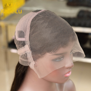 Cambodian đầy đủ ren tóc giả với Dài Xoăn bé tóc vàng Remy xoăn <span class=keywords><strong>Bob</strong></span> phía trước Tóc Giả colorwig <span class=keywords><strong>bangs</strong></span> - Product Image 4