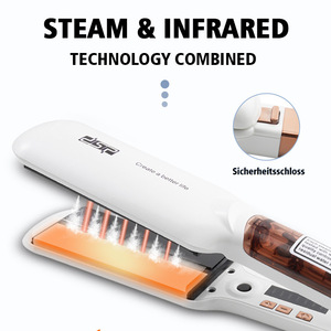 เครื่องหนีบผม DSP Steam แผ่นเซรามิก 3 ระดับความร้อน ร้อนเร็ว ใช้งานในบ้านได้ จัดแต่งทรงได้หลากหลาย - Product Image 3
